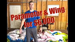 Paramotor and Wing for Sale - $6K