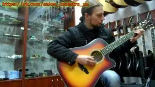 ( 071 )Новая акустическая гитара LeoTone L- 03 от Салона Гитар и Комплектующих Maestro
