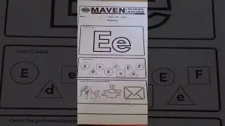 Letter Ee worksheet #Preschool #Worksheetforkids #Colouring #SupportYouTube #viralvideo #Forstudents