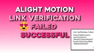 Alight preset link verification Failed Solved /Alight Motion preset link problem Solved/TrenTech