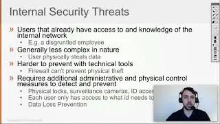 16  Internal Security Threats