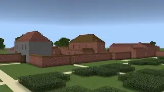 Hougoumont recreated in Minecraft (Blood and Iron)