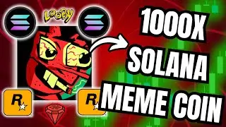 THIS SOLANA MICRO CAP MEME COIN HAS 1000X POTENTIAL!!! - LOOBY 💎🚀 🔴🔥(100-1000X) #solana #memecoin