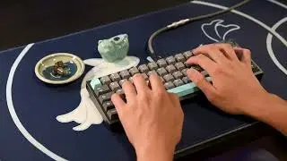 Vega | Gateron Black Ink V2 | POM Plate Typing Sounds