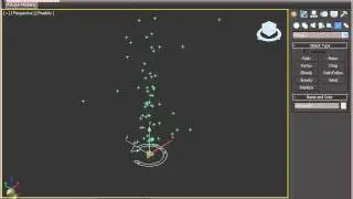 3DSMax2012 - Space Warps - Vortex