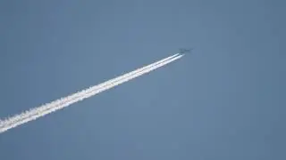 Airplanes' contrails cause 57% of climate change by aviation