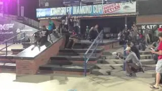 Nyjah Huston, Backside 270 Kickflip Lipslide