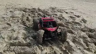 Losi Rock Rey.Brushed, 3 diff locked, @vaterrarc  shocks...#losirc #losirockrey #losi #losiracing