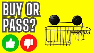 Review: HASKO Accessories Suction Cup Shower Caddy