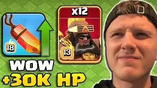 Super Hogs Are AMAZING with BUFFED Lifegem in Clash of Clans!!