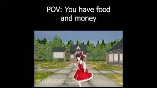 Obligatory Reimu Poverty Meme