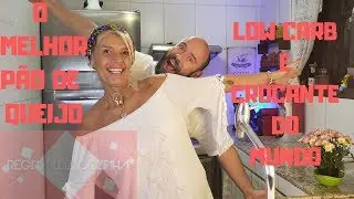 Melhor Pão de Queijo Low Carb Crocante do Mundo