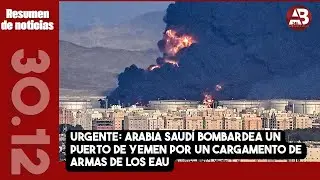 Urgente: Arabia Saudí bombardea un puerto de Yemen por un cargamento de armas de los EAU
