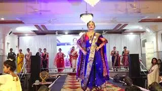 vikas Dance academy fashion show traditional Maharashtrian dress #fashion #fashionshow #viralvideo