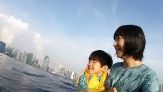 天空プールのマリーナベイサンズやセントーサ島にいってきた シンガポール2018