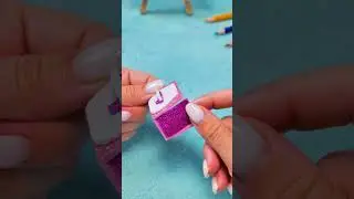 Easy! Make a fashionable bag for your doll 👜👧