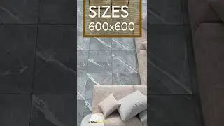 Megalith Grey Marble Effect Porcelain Tiles: Marble-Style Tiles That Wow! 🏡✨ #interiordesign
