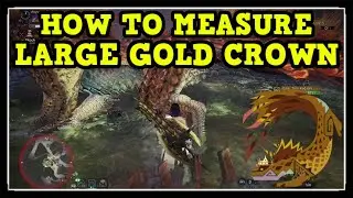 MHW Iceborne Viper Tobi Kadachi Large Gold Crown (How to Measure Gold Crown Guide)