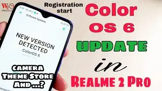 Biggest Update for Realme 2 pro - Color  6 with android Pie Update with lot of features like - Theme