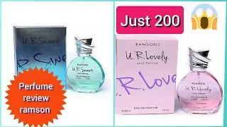 ramson u r lovely and u r sweet perfume review most affordable/under 150 only/perfume#review#🌹🌹🌺🌺🌺