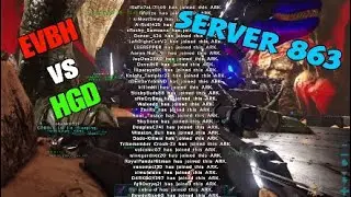 EVBH Attack PR Server 863 Insiders (Ark PS4: Official PvP)