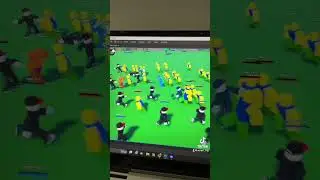 I Fought an Army of Roblox Noobs… #roblox