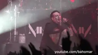 Marilyn Manson LIVE Angel With The Scabbed Wings   Tokyo, Japan 2016