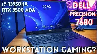 Is This Workstation a Gaming Beast? | Dell Precision 7680 i9-13950HX Tested