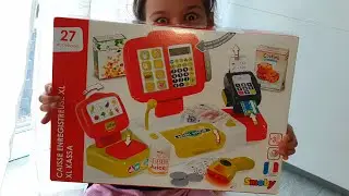 Детская касса. Игрушечная касса Smoby