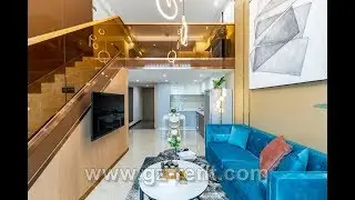 2-х уровневая квартира в Гуанчжоу для аренды 2 этажа, 1 спальня