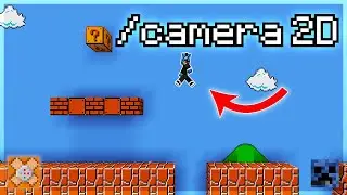 &iquest;COMO HACER EL EFECTO DE CAMARA 2D CON COMANDOS? | MINECRAFT BEDROCK 1.20 OFICIAL