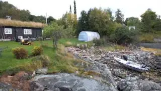 Docking The Fishing Boat at Byneset - Uncle Leif and Aunt Hild - 09/18/2012