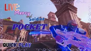 [PS5] Overwatch 2 - Pocket with Soldier | Osk & MainMercyYT💙🪽 - Mercy Gameplay S20