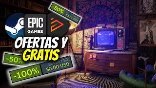 6 JUEGOS GRATIS DE STEAM Y EPIC GAMES + OFERTAS INSTANT GAMING