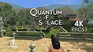 007: Quantum of Solace (4K / 2160p / 60fps) | RPCS3 Emulator 0.0.22-13664 | Sony PS3
