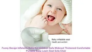Funny Design Inflatable Baby Kid Children Sofa Widened Thickened Comfortable Portable Baby Learn Se