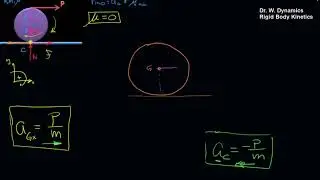 Engineering Dynamics:  Friction under a rolling disk