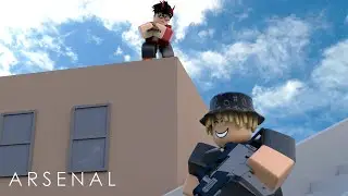 TSK TBOY VS ITZGrqM FOR 1000 ROBUX IN ARSENAL(ROBLOX)