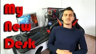 My New Gaming Desk for 2019 &ndash; The Sandberg Fighter 2 Review !