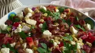 Bacon & Roasted Corn Salad Recipe