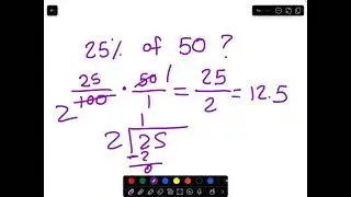 Find the percent of something