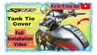 Tank Tie For SP125 Bs6 New model 😍 | Honda Sp125 bs6 Modification Tank guard | SP125 Model