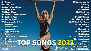 Billboard Hot 50 Songs of 2023 - Miley Cyrus, Ed Sheeran, Maroon 5, Shawn Mendes, Justin Bieber