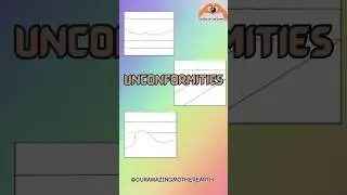 UNCONFORMITIES #earth #geology  #rocks #deposition #erosion #sedimentation  #civilengineering #short