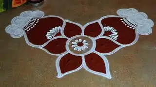 kaanum pongal special 2026🌻beautiful muggulu rangolidesigns 3*2🌻thaiPongal 🌻 flowers kolam
