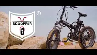 Scoopper FOLDING BIKE we Francji
