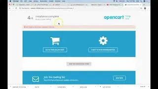 Webd 173 Installing OpenCart on x10Hosting