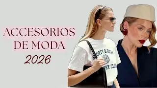 Qu&eacute; accesorios se usan en 2026 | Tendencias en bolsos, joyas y complementos que no te puedes perder