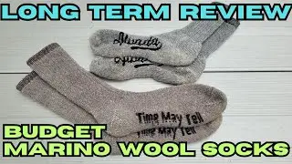 Обзор носков из шерсти Marino Long Term Budget | Alvada и Time May Tell