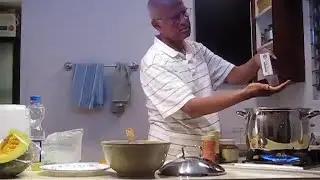 Swami Chetanananda Making Dinner